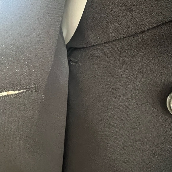 Laundry by Shelli Size 4P Black belted Blazer Dress - Picture 7 of 7